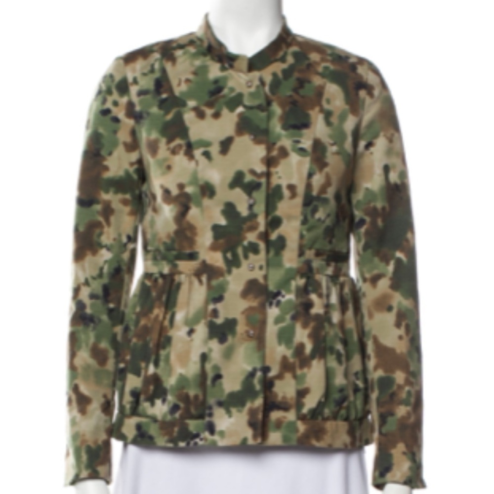 Rachel Comey Camouflage peplum Jacket